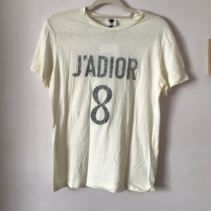 J’adore t-shirt white cotton top brand new